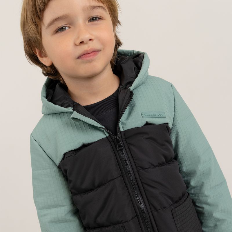 Chaqueta-parka-para-niño-acolchada-con-capucha