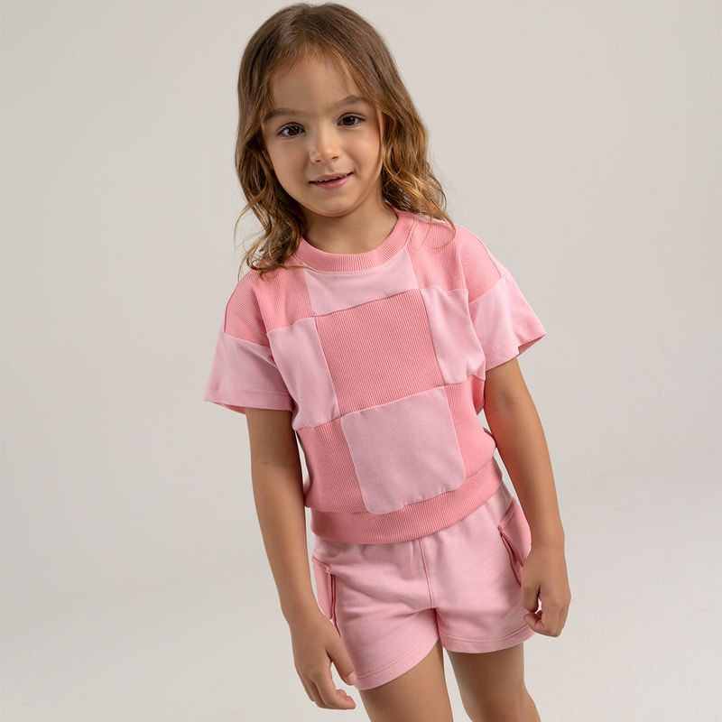 Conjunto-para-niña-de-camiseta---short