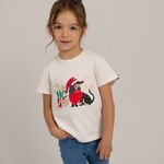 Camiseta-navideña-para-niña-manga-corta
