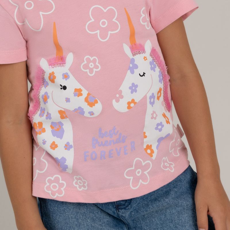 Camiseta-para-niña-manga-corta--con-estampado-divertido