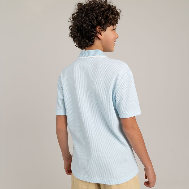 Camiseta-polo-para-niño-manga-corta