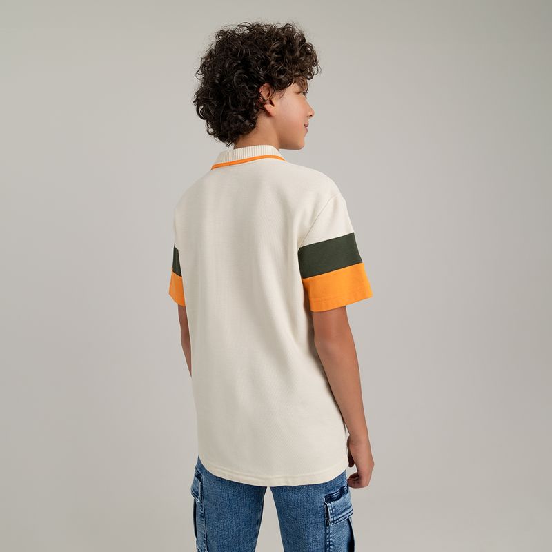 Camiseta-polo-para-niño-manga-corta