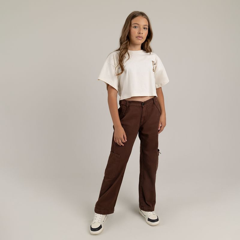 Conjunto-para-niña-de-camiseta-manga-corta---pantalon