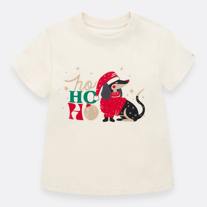 Camiseta-navideña-para-niña-manga-corta