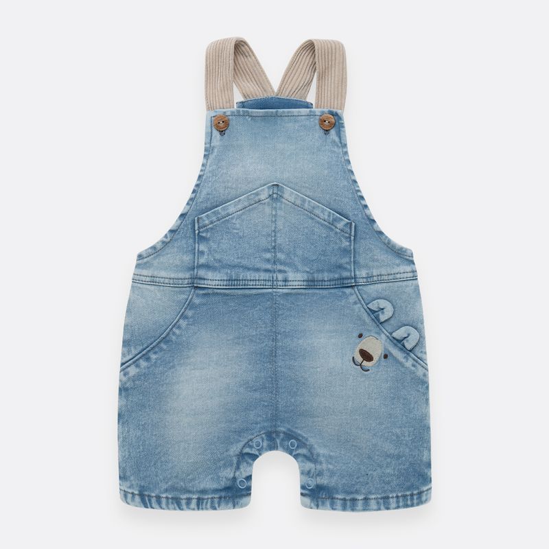 -Overall-corto-para-bebe-unisex-con-detalle-bordado-