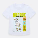 -Camiseta-blanca-para-niño-con-estampado-divertido-