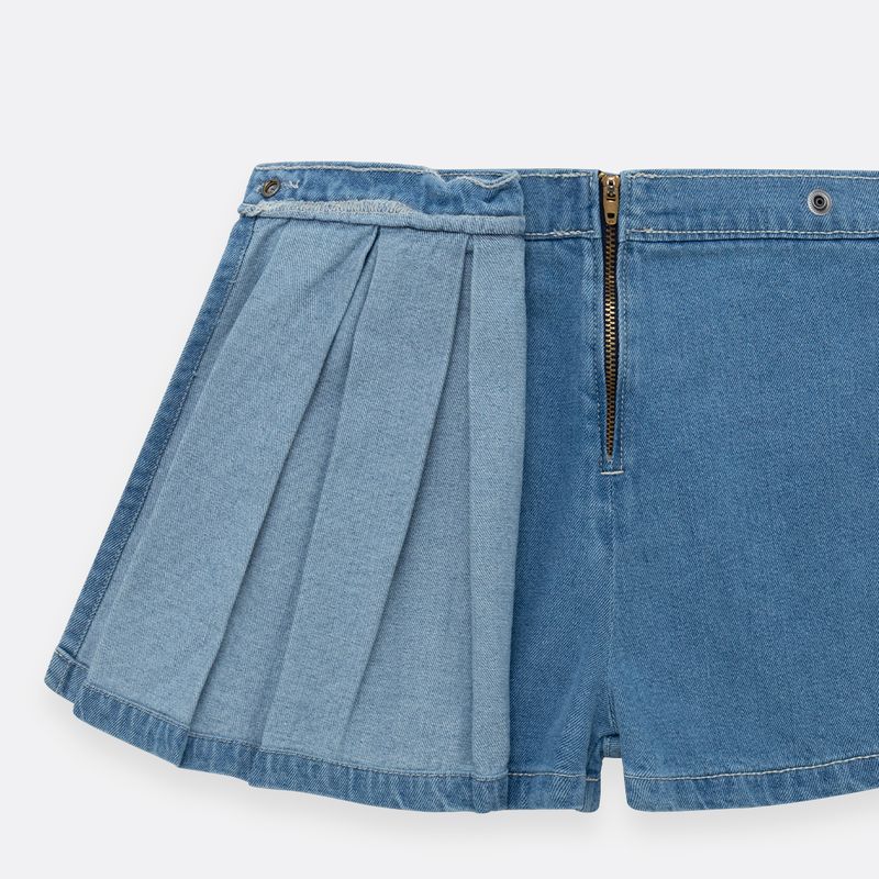 Falda-short-para-bebe-niña-Indigo-Claro