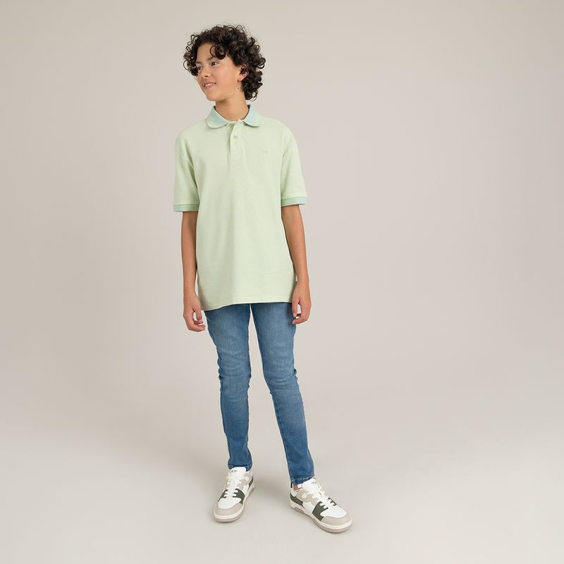Camiseta-polo-para-niño-manga-corta