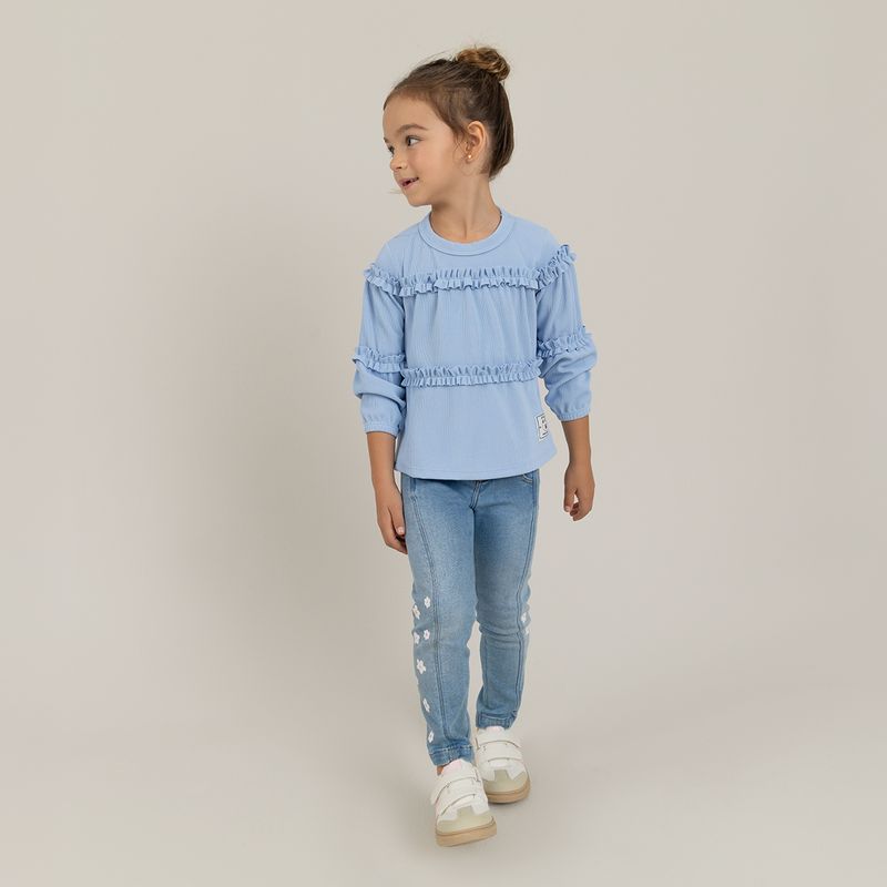 Camiseta-para-niña-manga-larga-con-detalles-recogidos