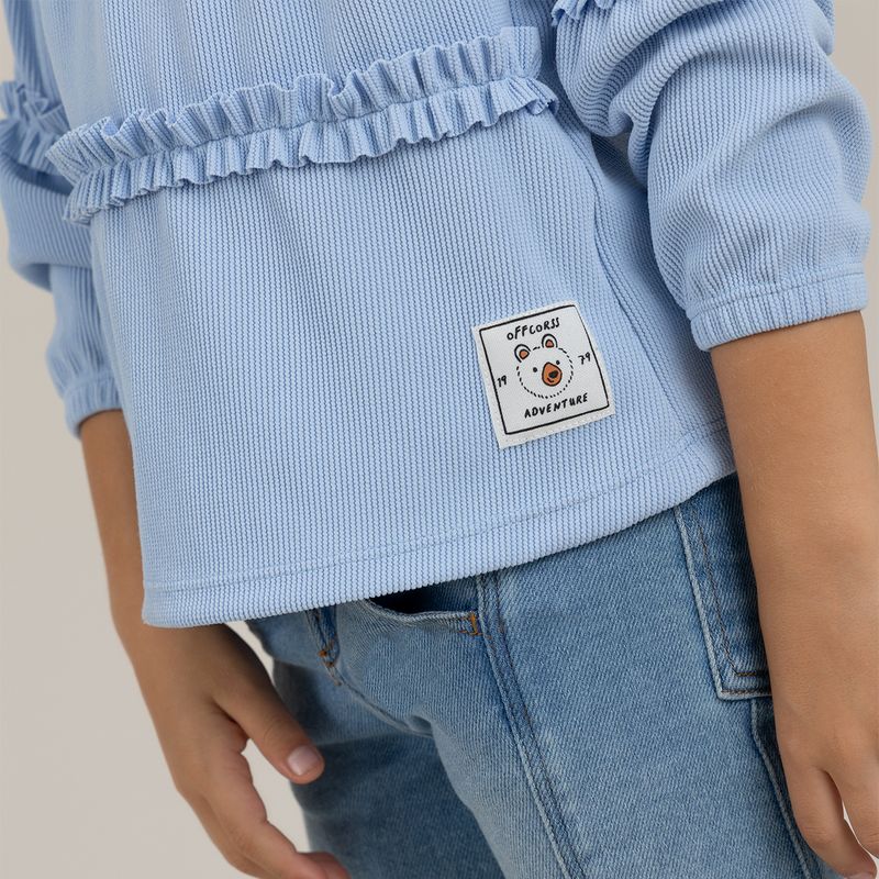 Camiseta-para-niña-manga-larga-con-detalles-recogidos