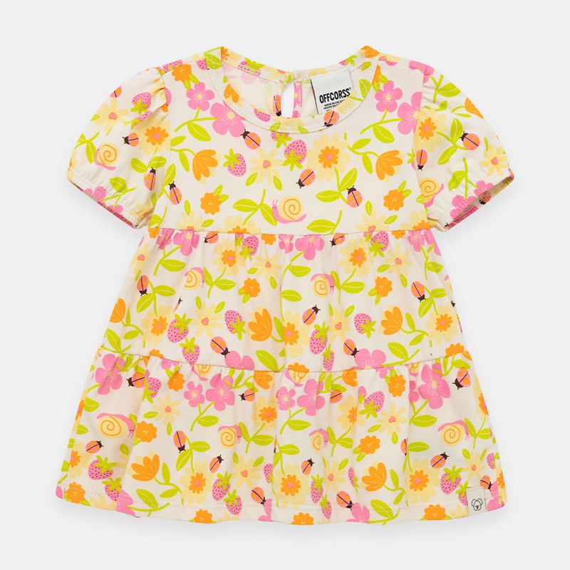 Vestido-manga-corta-para-bebe-nina