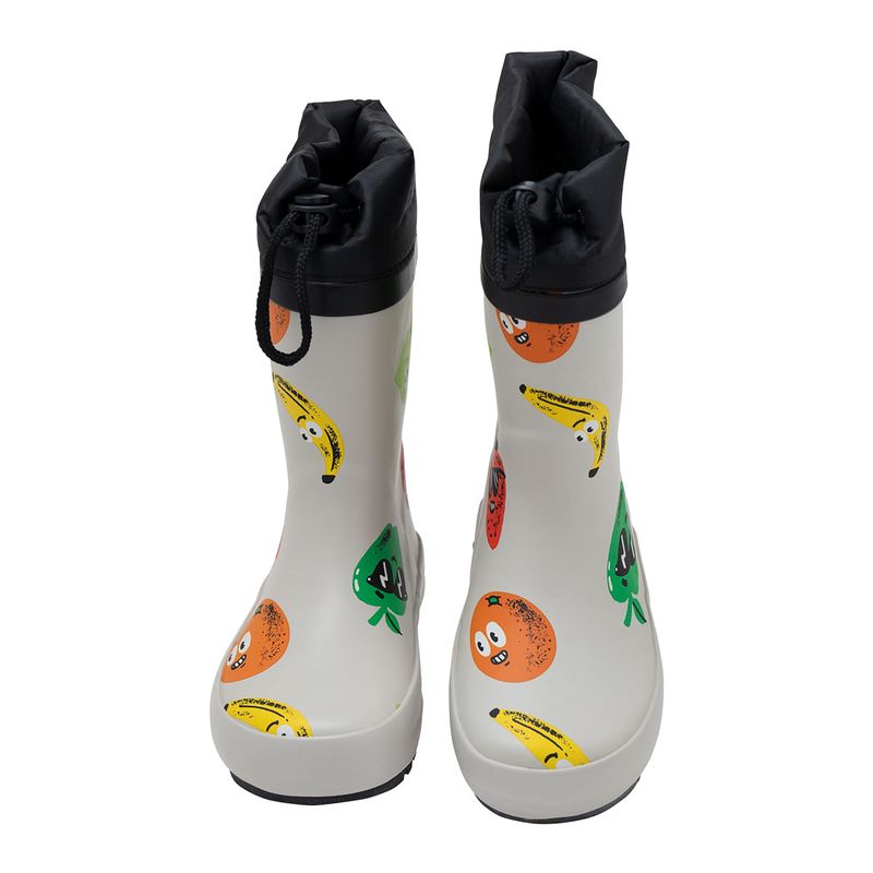 Botas-plasticas-con-cordon-ajustable-para-bebe-niño-Ropa-bebe-nino-Negro