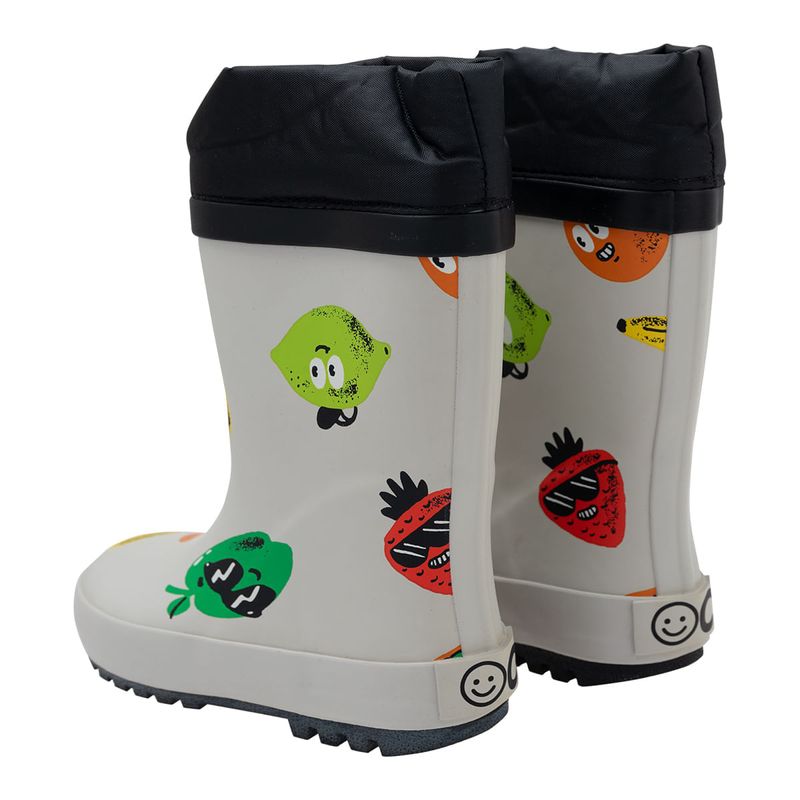 Botas-plasticas-con-cordon-ajustable-para-bebe-niño-Ropa-bebe-nino-Negro