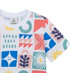 Camiseta-manga-corta-para-bebe-niño-Ropa-bebe-nino-Blanco