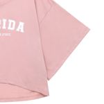 Camiseta-manga-corta-para-niñas-Ropa-nina-Rosado