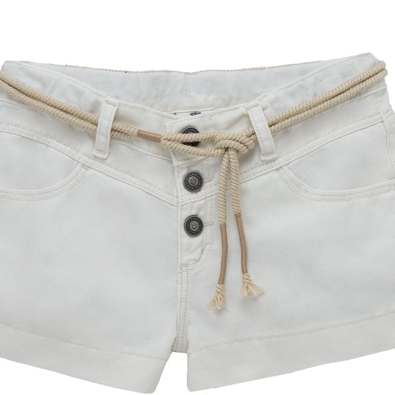 Short-con-correa-de-cordon-Ropa-nina-Amarillo