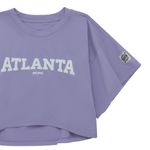 Camiseta-manga-corta-para-niña-Ropa-nina-Morado