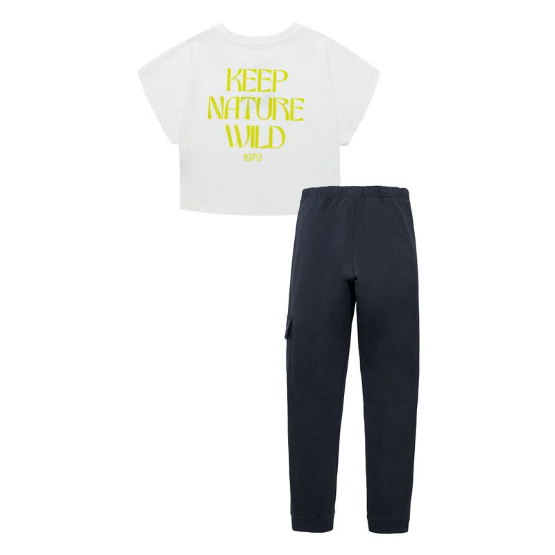 Conjunto-largo-de-camiseta--jogger-para-nina-