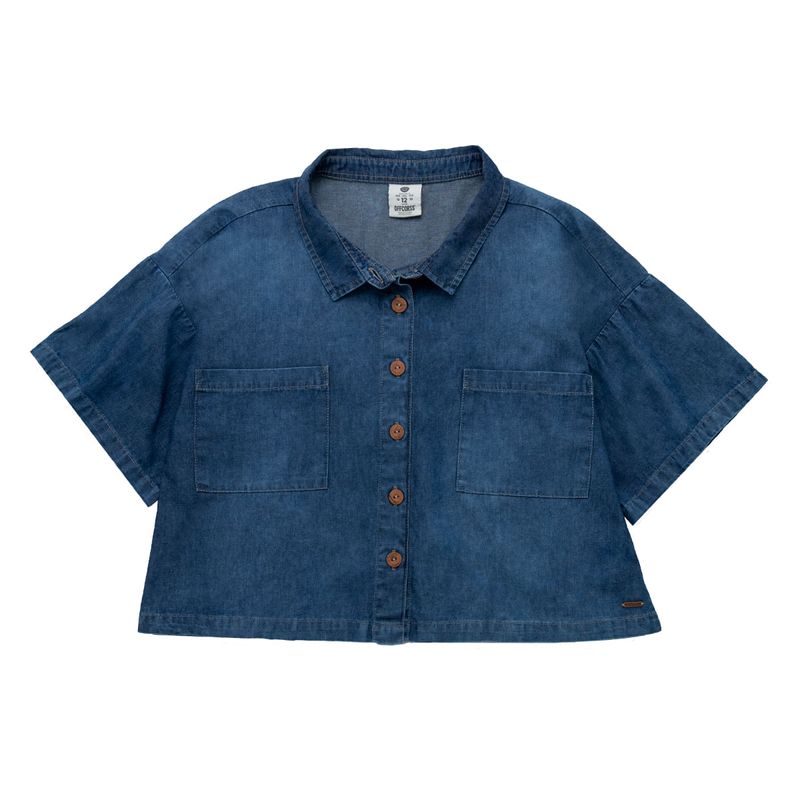 Camisa-manga-3-4-Ropa-nina-Indigo-medio
