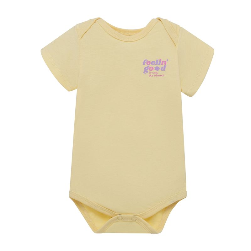 Set-x3-body-para-recien-nacida-niña-Ropa-recien-nacido-nina-Naranja