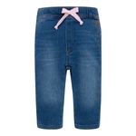 Denim-con-cordon-ajustable-para-recien-nacida-niña-Ropa-recien-nacido-nina-Indigo-Medio