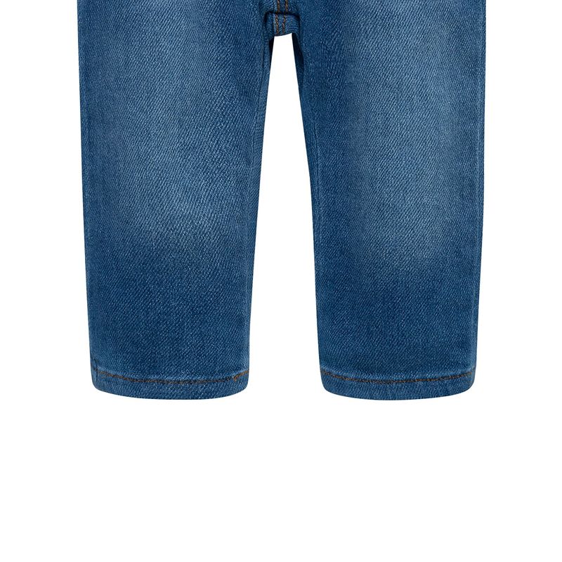 Denim-con-cordon-ajustable-para-recien-nacida-niña-Ropa-recien-nacido-nina-Indigo-Medio