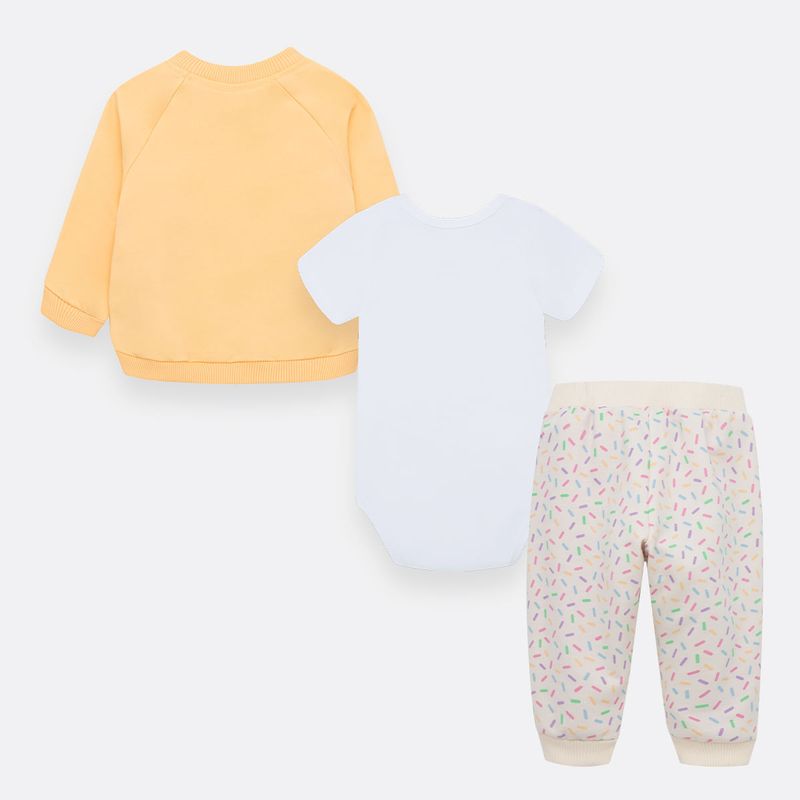 Conjunto-para-recien-nacida-niña-de-buzo---body---sudadera