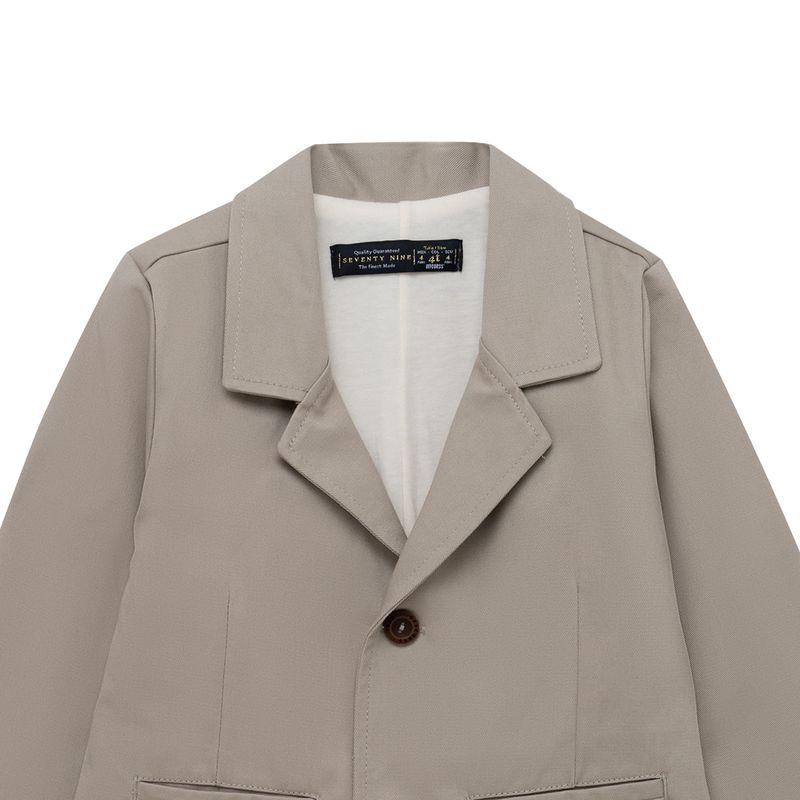 Chaqueta-blazer-con-bolsillos-para-niño-Ropa-nino-Gris