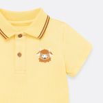 Body-tipo-polo-para-bebe-nino-manga-corta--Amarillo