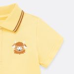 Body-tipo-polo-para-bebe-nino-manga-corta--Amarillo