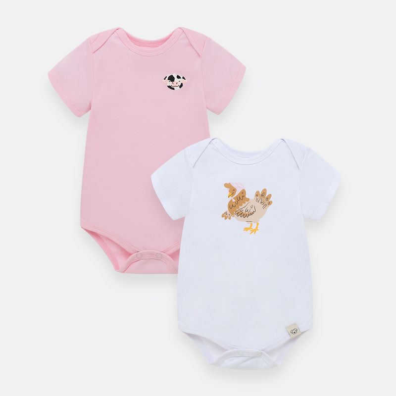 Set-de-2-bodies-para-bebe-nina-manga-corta--Rosado