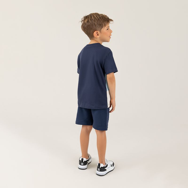 Conjunto-para-nino-de-camiseta-y-bermuda-Azul