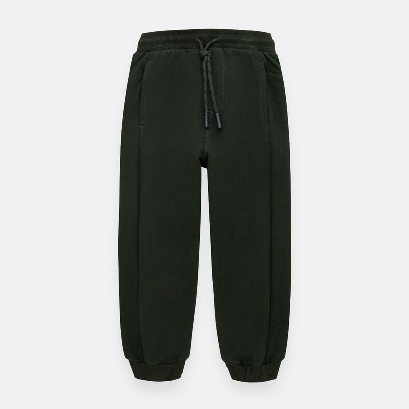 Sudadera-para-nino-con-cordon-en-cintura-para-ajustar-Verde