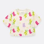 Camiseta-crop-para-nina-manga-corta-Amarillo