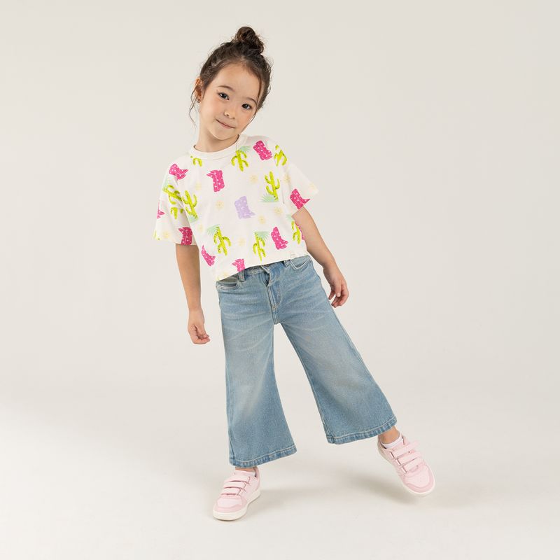 Camiseta-crop-para-nina-manga-corta-Amarillo