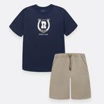 Conjunto-para-nino-de-camiseta-y-bermuda-Azul