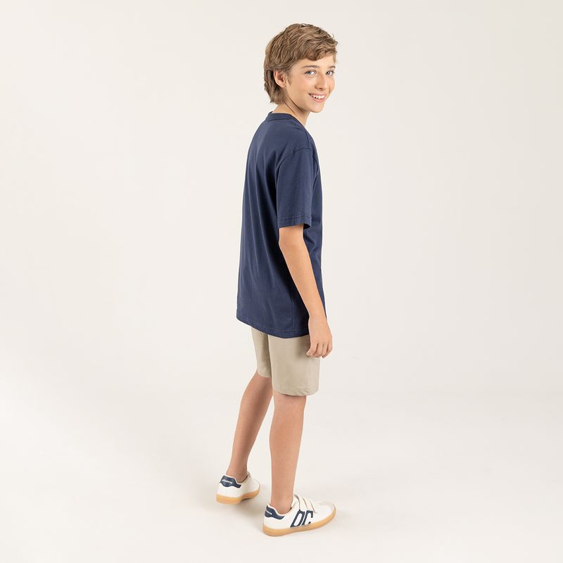 Conjunto-para-nino-de-camiseta-y-bermuda-Azul
