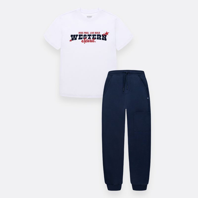 Conjunto-para-nino-de-camiseta-y-sudadera-Blanco