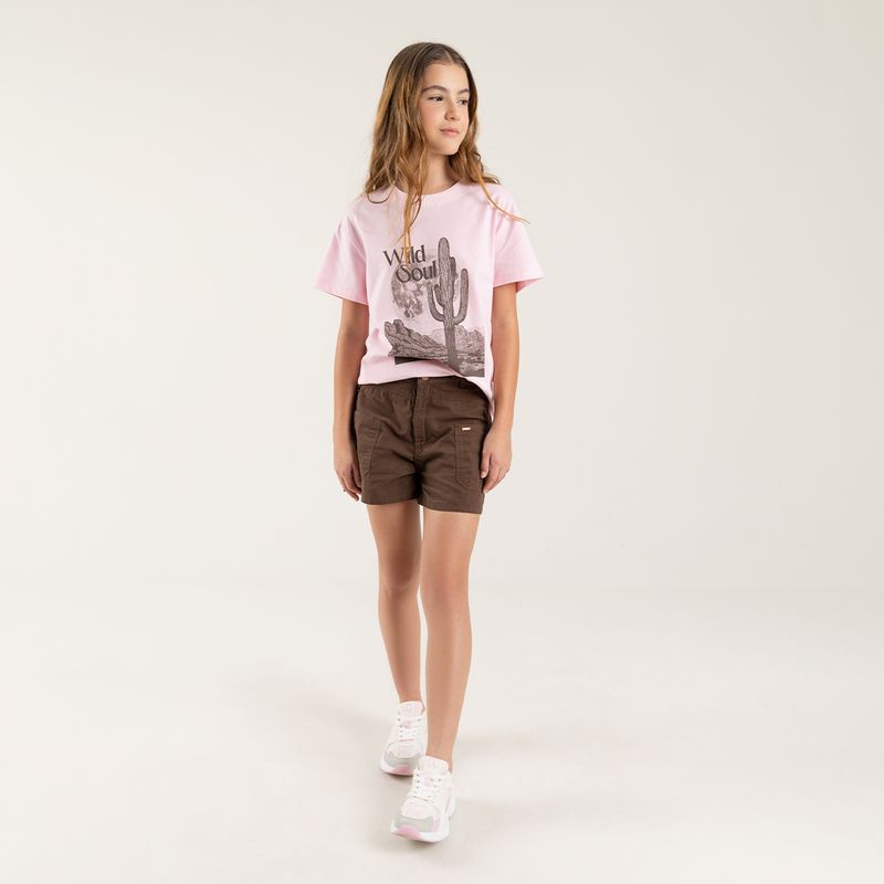 Short-para-nina-con-bolsillos-de-parche-Cafe