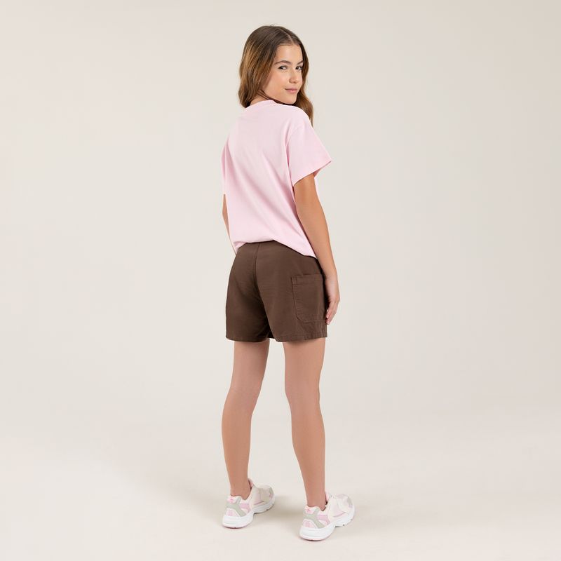 Short-para-nina-con-bolsillos-de-parche-Cafe