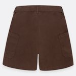 Short-para-nina-con-bolsillos-de-parche-Cafe
