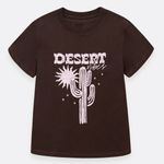 Conjunto-para-nina-de-camiseta-y-falda-short-Cafe