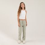 Conjunto-para-nina-de-camiseta-pantalon-Verde