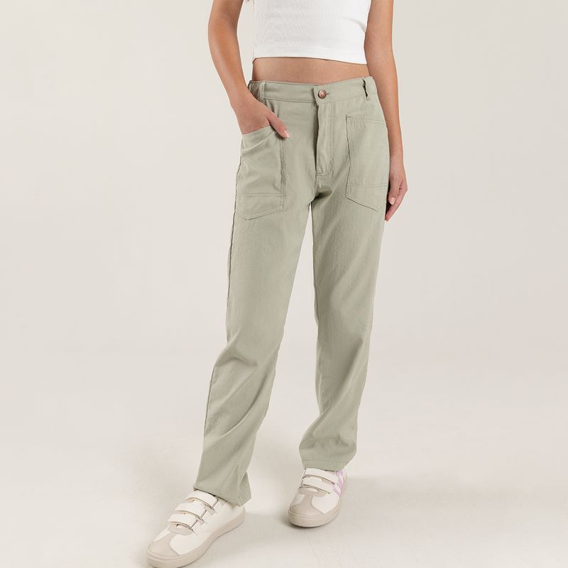 Conjunto-para-nina-de-camiseta-pantalon-Verde