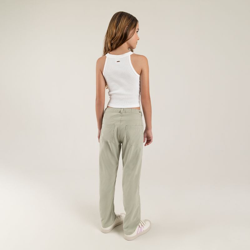 Conjunto-para-nina-de-camiseta-pantalon-Verde