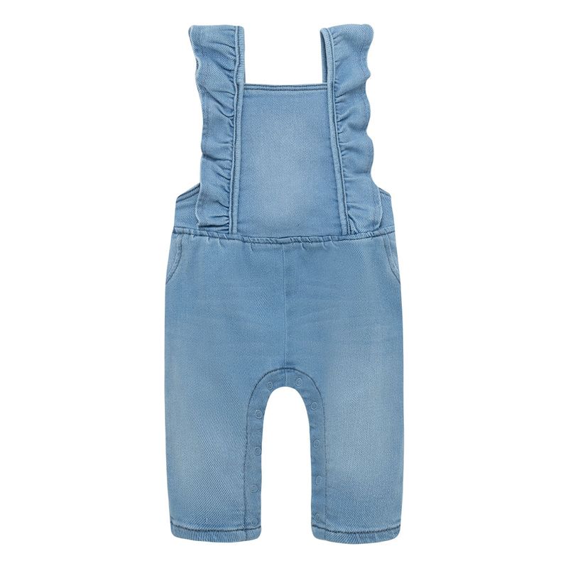 Overall-con-cargaderas-ajustables-para-recien-nacida-niña-Ropa-recien-nacido-nina-Indigo-Claro
