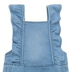 Overall-con-cargaderas-ajustables-para-recien-nacida-niña-Ropa-recien-nacido-nina-Indigo-Claro