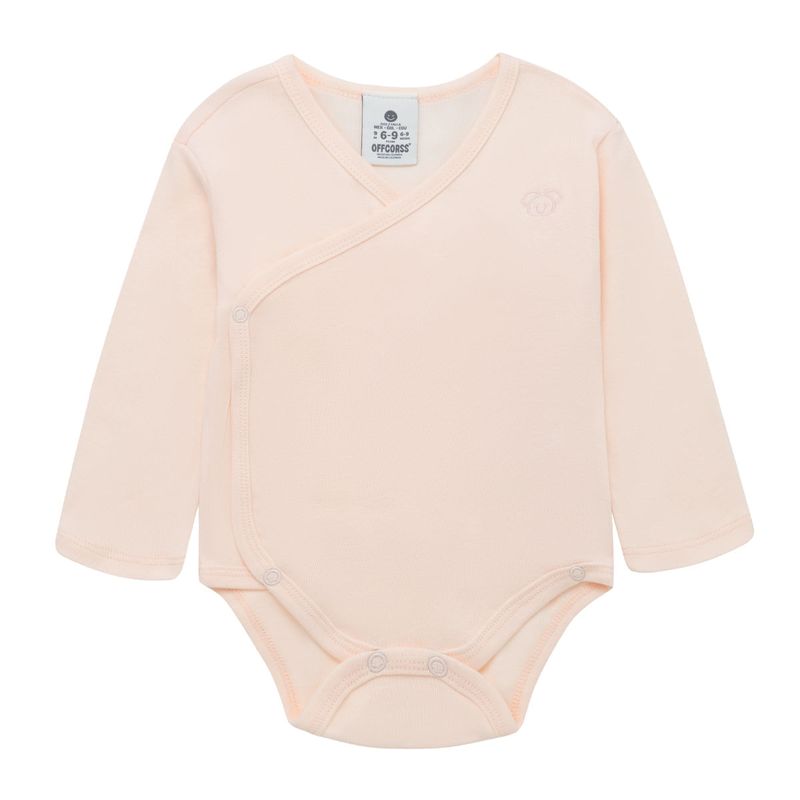 Body-para-recien-nacida-niña-manga-larga-tipo-kimono-