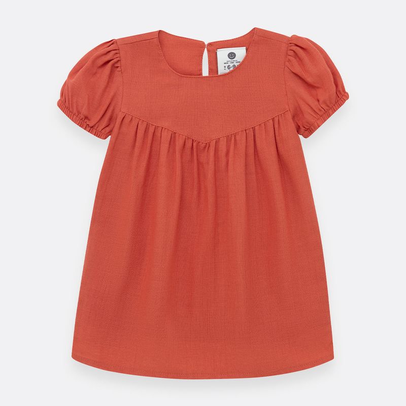 Vestido-manga-corta-para-recien-nacida-nina-