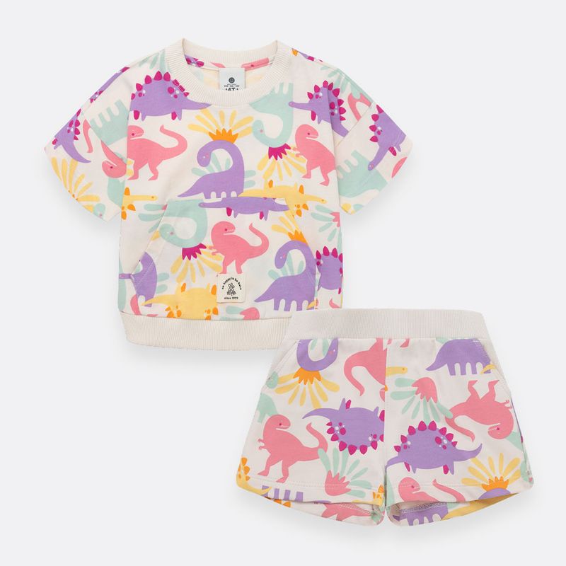 conjunto-camiseta-manga-corta---short-para-nina